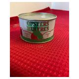 Oysters Huitres 8oz VA 277 Fisher Sanford VA