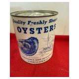 Allens Oyster House Coles Point VA 13 Gallon Can
