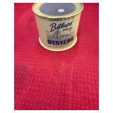 Billups  Mathews Va 12oz Oyster Can