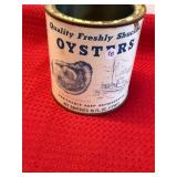 Plug Top Pint Stock Oyster Can
