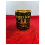 Shelter Island Greenport NY 1/8 Gallon Oyster Can