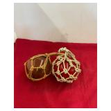 2 Blown Glass Floats