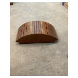 Antique Wooden Helm Seat