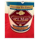 Capt Malcs Wanchese Fish Co Scallops Gallon Can