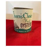 Queens Choice Grasonville MD Gallon Oyster Can