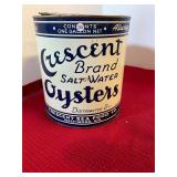 VA 101 Crescent Brand Baltimore MD Gallon Oyster
