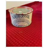 North Crystal 8oz Oyster Can