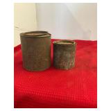 VA 120 Pint and Quart Plug Top Oyster Cans