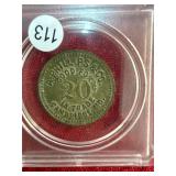 A Phillips 20cent Cambridge MD Packing Token