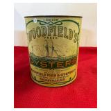 Woodfields Gallon Galesville MD Oyster Can