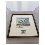 1978 Michighan Waterfowl Hunting Stamp Print