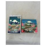 2 Vintage Memory of Japan Cigarette Case Lighters