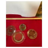 Green Depression Glass Uranium Lot
