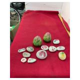 Painted Rocks and Salt and Pepper Shakers