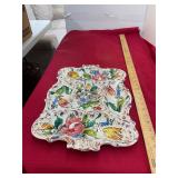 Italian Painted Colorful Tray