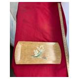 Vintage Swans Tray Lot