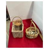 Basket and Matchbook Lot