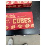 Antique Cigarette Box & Staleys Laundry Cubes