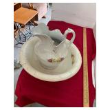 Antique Bowl & Pitcher
