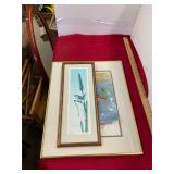 3 Piece Wall Art Lot including John Shaw