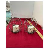 Metal Candle Decor