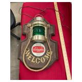 Vintage Advertising Nautical Lantern Sign