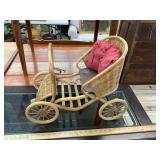 Vintage Rattan Buggy