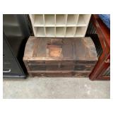 Antique Camel Top Trunk