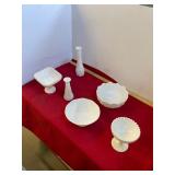 Milk Glass Lot