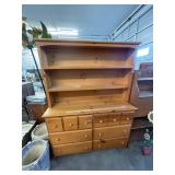 Dresser with Hutch