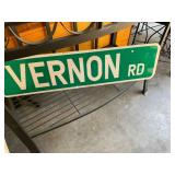 Vernon Double Sided Street Sign