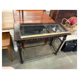 Glass Top Sofa Table