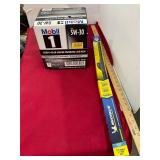 5W-30 Case of Oil and Wiper Blade