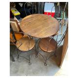 Ice Cream Parlor Table and 4 Chairs