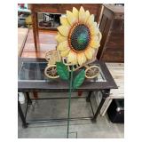 Flower Metal Yard ARt