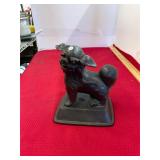Iron Foo Dog Statue