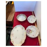 Antique Serving Pieces Lot