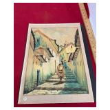 Signed Watercolor Painting