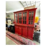 Large 2 Piece Shabby Chic Cabinet