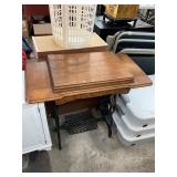 Honeymoon Antique Treadle Sewing Machine