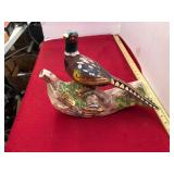 Vintage Pheasant Italian Decanter