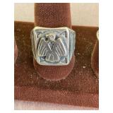 Sterling Native American Style Ring