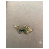 Sterling Fish Pin