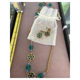 Miriam Haskell Necklace and Earrings