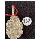 Sterling Nugget Pendant