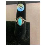 Sterling Turquoise Ring