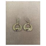 Harley Davidson Sterling Earrings