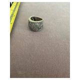 Sterling Flower Ring