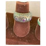 Sterling Gemstone Ring