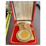 1884 Morgan Silver Dollar Necklace